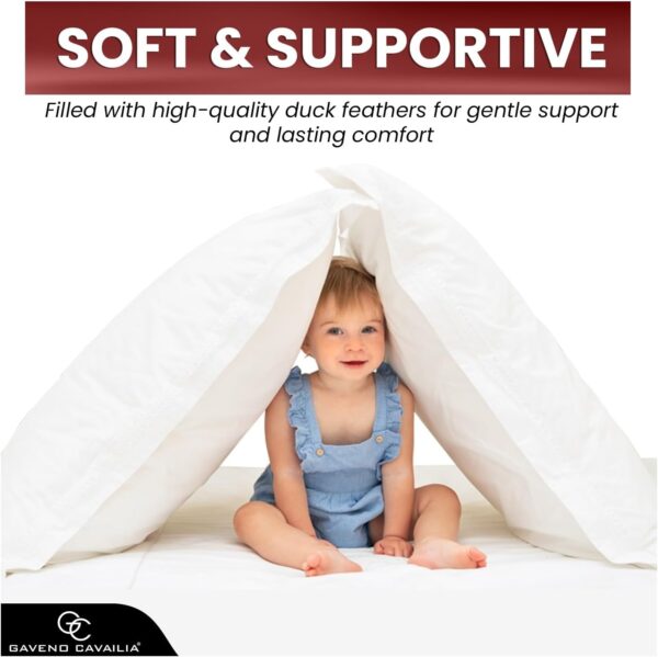 Duck Feather & Down Pillows – 2 Pack - Image 3