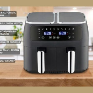 8L Dual Basket Digital Air Fryer